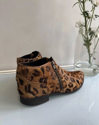 Botines Piel Animal Print