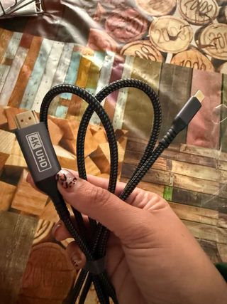 Cable USB C a HDMI 4K UHD 1.8m