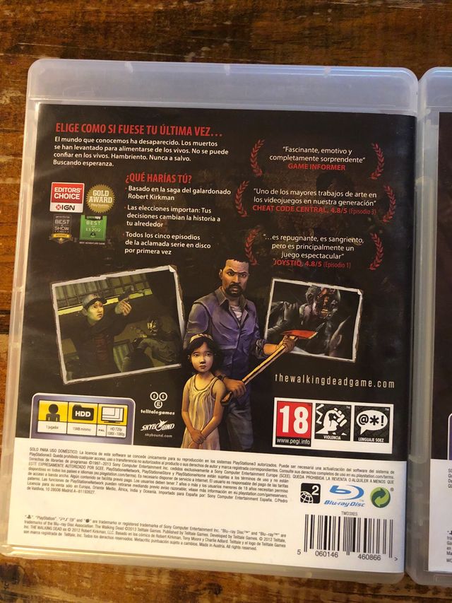 Pack The Walking Dead PS3 (Temporada 1 y 2)