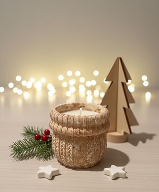 Vela Tecelã | Vela Natal | Cera de Soja