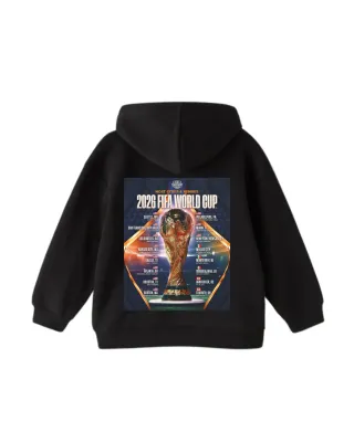 Sudadera Blanca con Diseño Mundialista