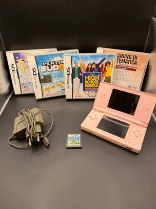 Nintendo DS Lite con 4 giochi