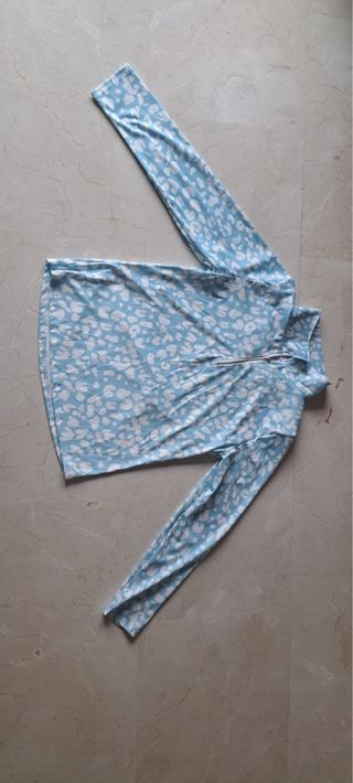 Jersey deportivo estampado manga larga