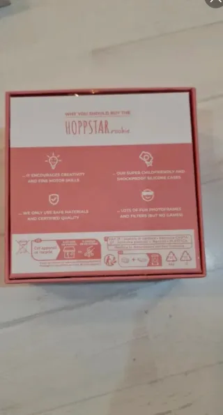 Cámara Hoppstar Rosa para Niños