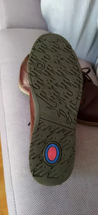 Zapatos Fluchos Hombre Talla 42 Marrón