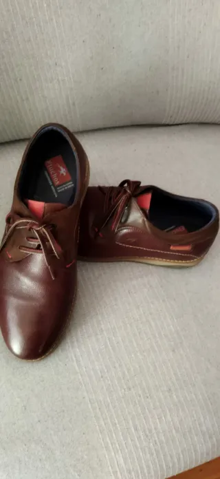 Zapatos Fluchos Hombre Talla 42 Marrón