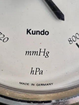 Barometro nautico vintage ottone Kundo