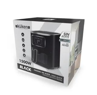 Freidora Aire Digital 5L Ventanilla 1500W