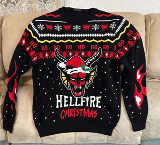 Jersey Stranger Things Hellfire Christmas