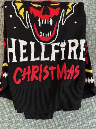 Jersey Stranger Things Hellfire Christmas