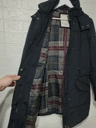 Chaquetón mujer negro