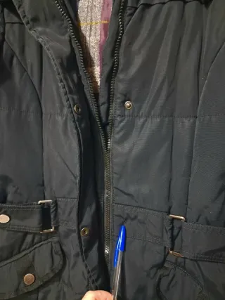 Chaquetón mujer negro