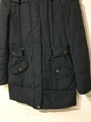 Chaquetón mujer negro