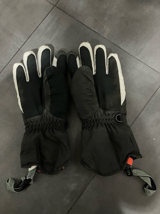 Guantes de Nieve Wedze Negros y Blancos