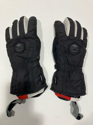 Guantes de Nieve Wedze Negros y Blancos