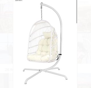 Silla Colgante Blanca Moderna