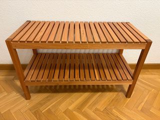 Banco de madera Ikea Molger