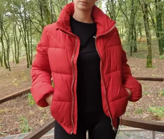 Chaqueta Puffer Roja