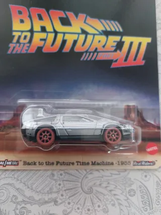 Hot Wheels DeLorean Regreso al Futuro III
