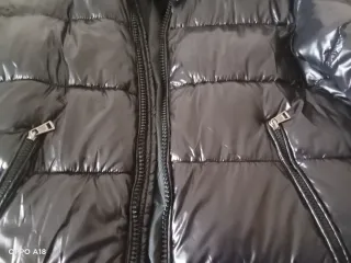 Abrigo Moncler Negro Talla S Unisex