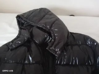 Abrigo Moncler Negro Talla S Unisex