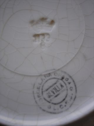 Due piatti in porcellana opaca