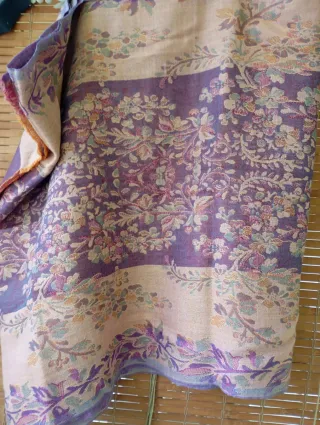 Pañuelo estampado floral mujer