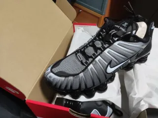 Nike Shox TL Negro Gris
