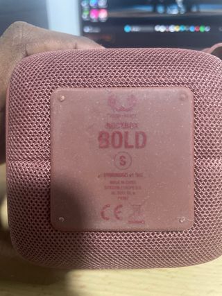 Altavoz Portátil BOLD (S) Marrón/Rosa