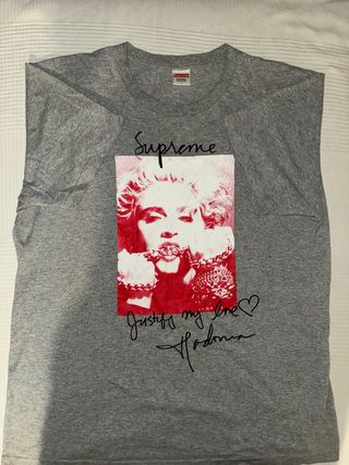 Camiseta Supreme autentica Madonna Talla L
