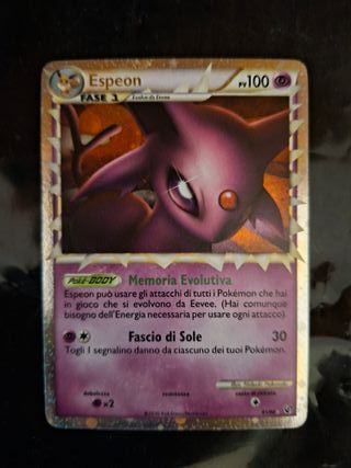 Carta Pokémon Espeon FASE 1 PV 100