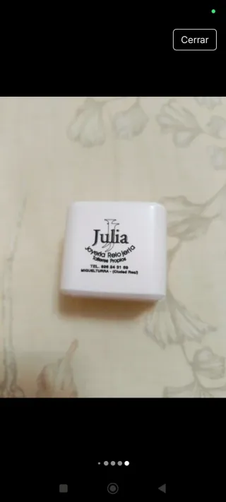 Anillo Ámbar y plata de ley 925