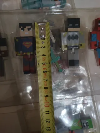 Set Personaggi Minecraft Supereroi