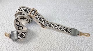 Correa para Bolso Oro-Piel - Negro-Plata-Blanco