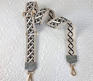 Correa para Bolso Oro-Piel - Negro-Plata-Blanco