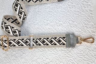 Correa para Bolso Oro-Piel - Negro-Plata-Blanco