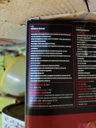 Soldadora Inverter Parkside PISG 120 A2