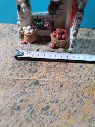 Decoración Belén: construccion y Figura Mujer