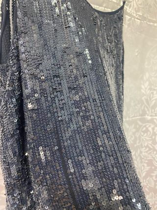 Top P.A.R.O.S.H. tirantes lentejuelas