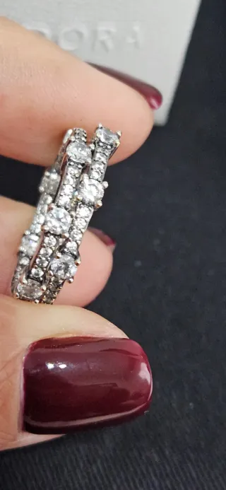 Pendientes Pandora Plata Circonitas