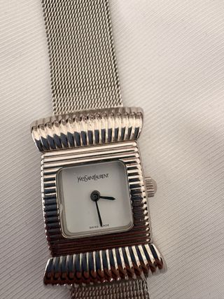 Orologio Yves Saint Laurent donna quadrante bianco