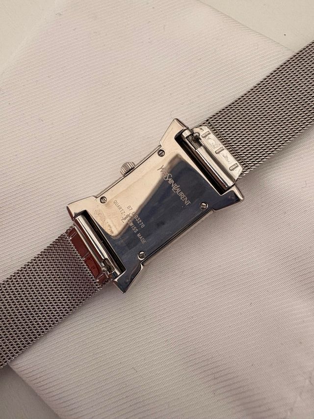 Orologio Yves Saint Laurent donna quadrante bianco