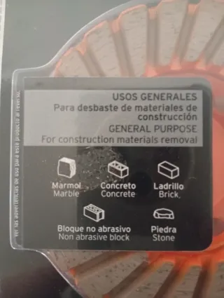 Disco Diamante Turbo Trúper 4 CDT-2168