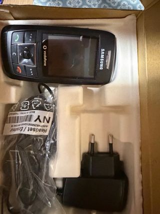 Samsung SGH-E250V Teléfono Móvil Negro