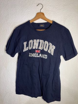 Camiseta LONDON ENGLAND azul