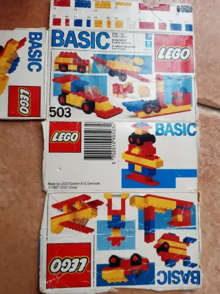 Lego Basic 520 y 503