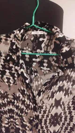 Camisa Vestido Estampado