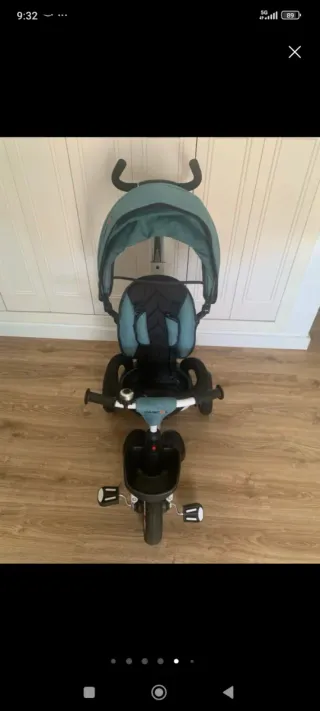 Triciclo paseo infantil