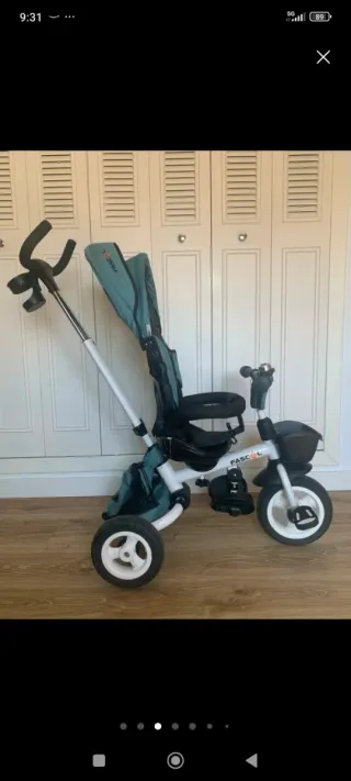 Triciclo paseo infantil