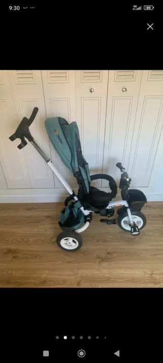 Triciclo paseo infantil